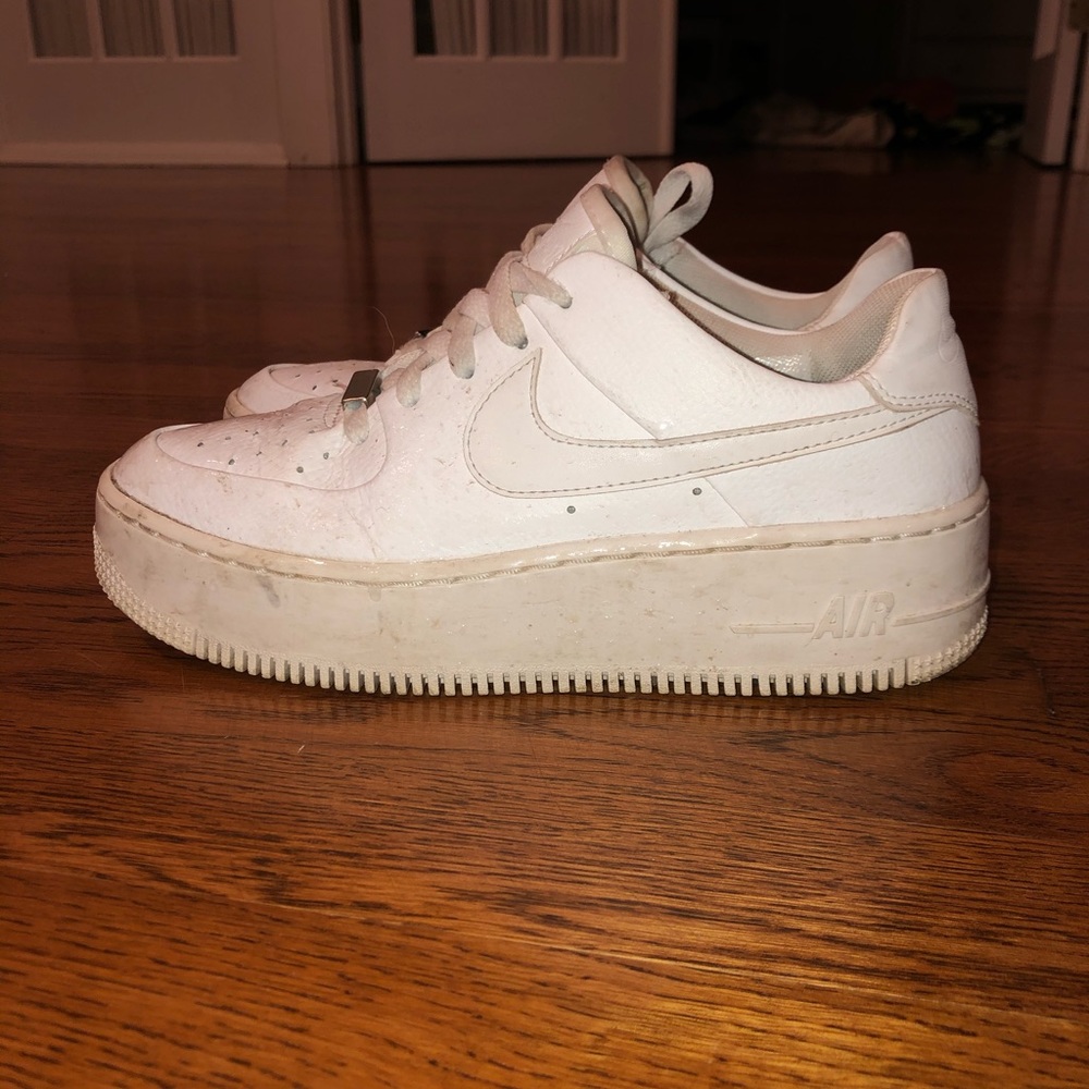 Platform Nike AirForce Ones